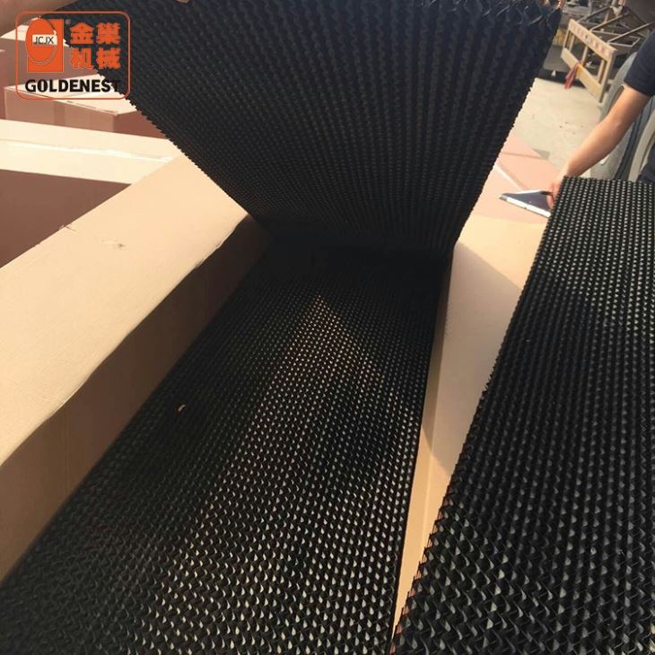 High Efficiency Evaporative Cooling Pad System Corrosion Resistant Kraft Paper Cooling Wall for Poultry Livestock House
